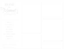 Tablet Screenshot of framethemoment.com